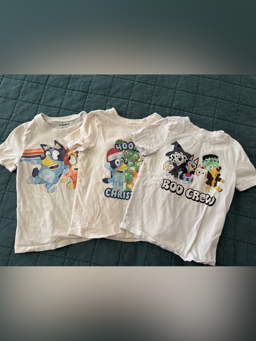 Bluey 5T tshirt bundle of three